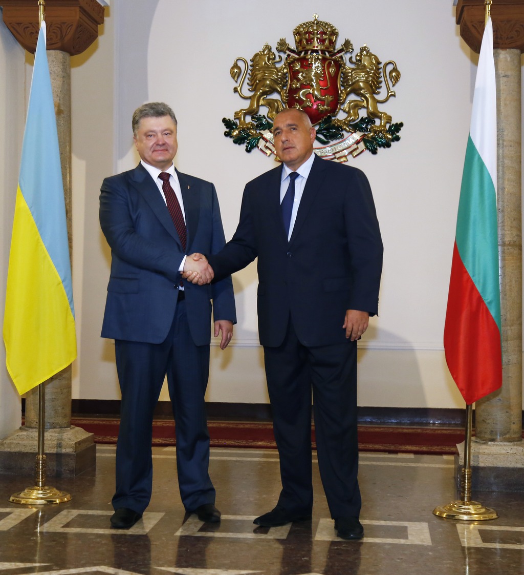 Премиерът Борисов и украинският президент Порошенко обсъдиха развитието на икономическите отношения между двете страни